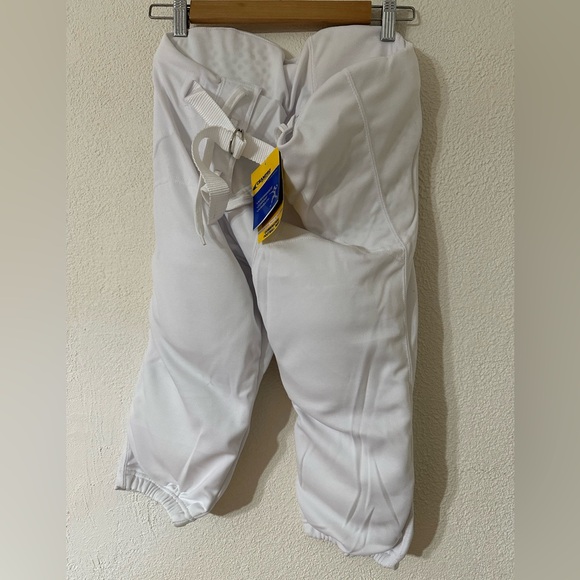 Champro Combination Football Pant Youth White Polyester Size Youth XL NWT - Picture 1 of 7